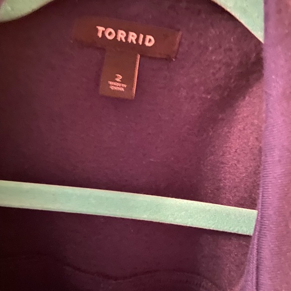 Torrid navy blue peacoat - Picture 4 of 6